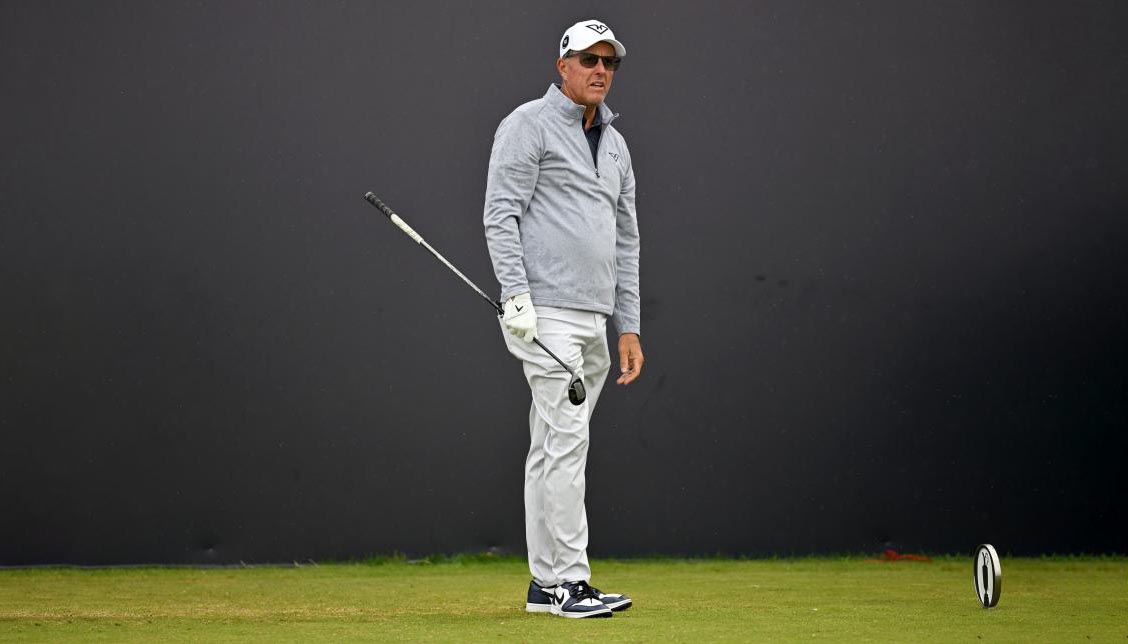 British Open 2024: Phil Mickelson knows he’s being written off as golfer but he's not giving up yet