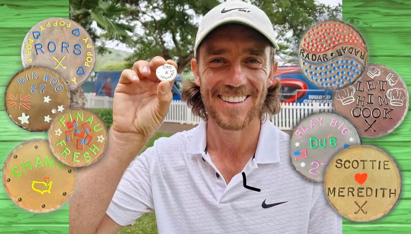 Meet the PGA TOUR's custom ball marker maestro