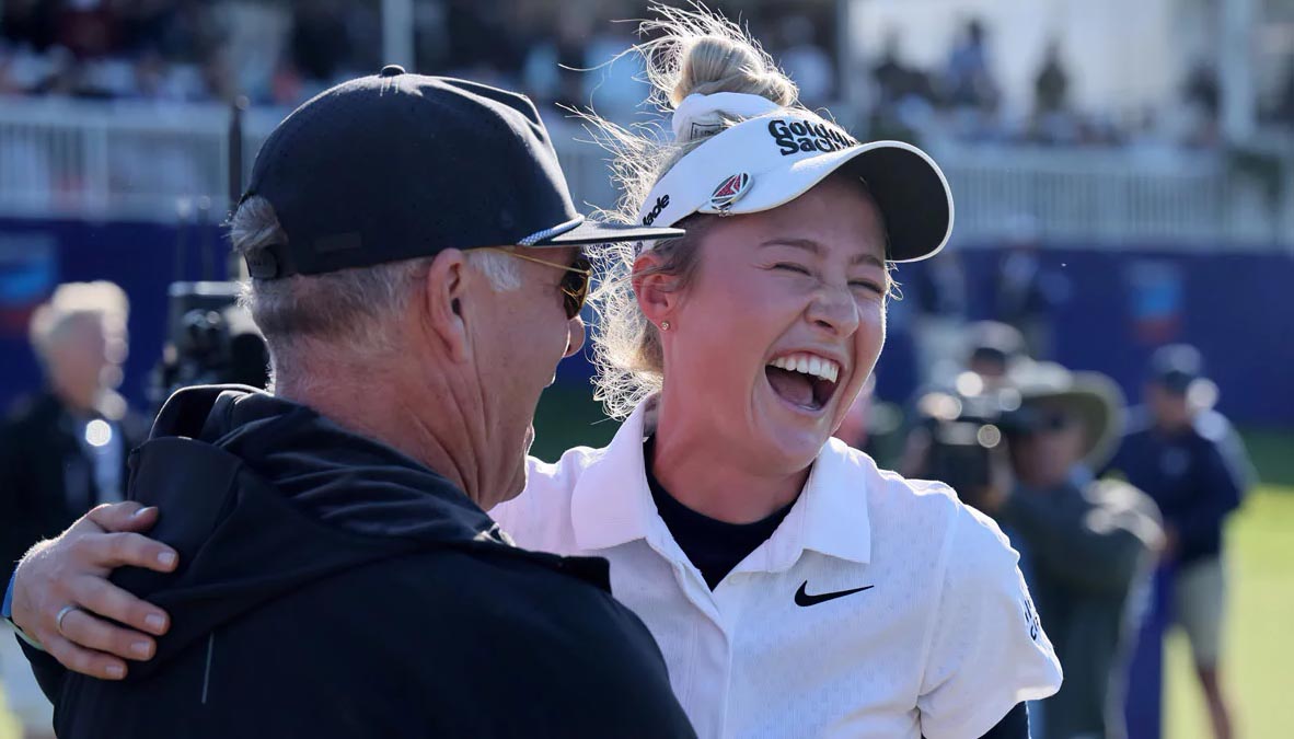 How Nelly Korda’s inner circle has helped power her historic run