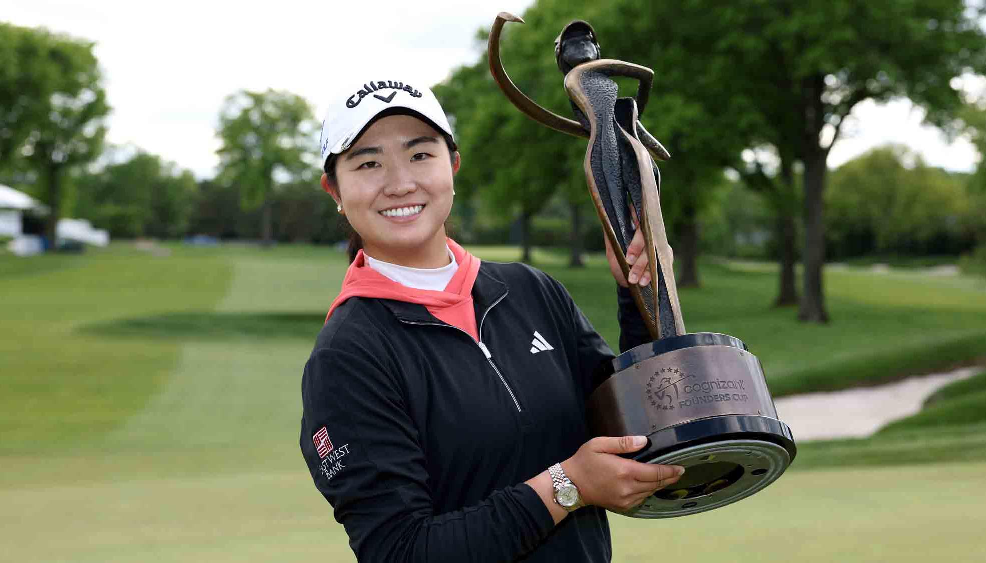 ROSE ZHANG MAKES LATE RUN TO CAPTURE SECOND LPGA TOUR VICTORY AT COGNIZANT FOUNDERS CUP